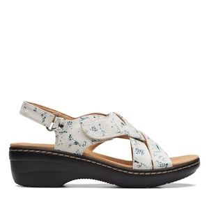 CLARKS Merliah Echo Blue Floral | US 6 (Fit is NARROW)